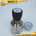 China AFK brand 1/2NPT F ss propane gas pressure regulator with black handle